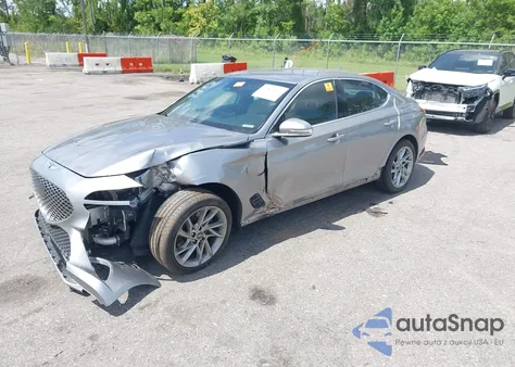 2022 Genesis G70 2.0T Rwd из США, поврежденный, VIN KMTG34TA0NU090317